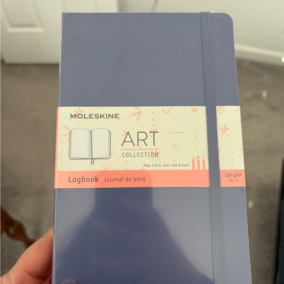 Moleskine Other - Moleskine Art Notebook Logbook - Blue